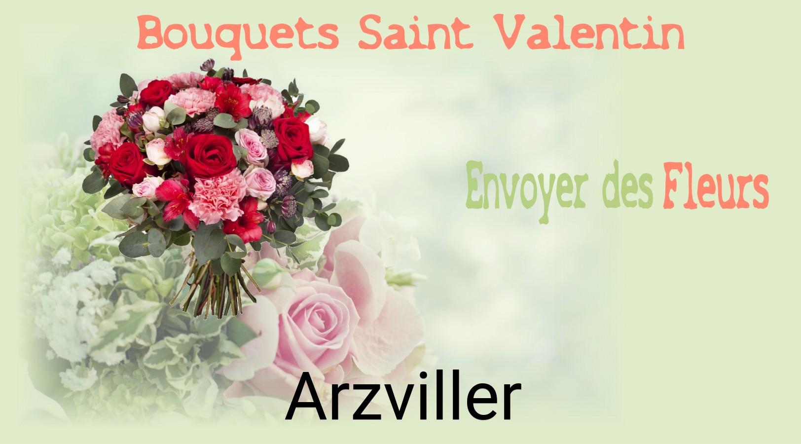 Roses de Saint-Valentin livrées à Arzviller